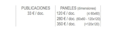 tabla precios licencias